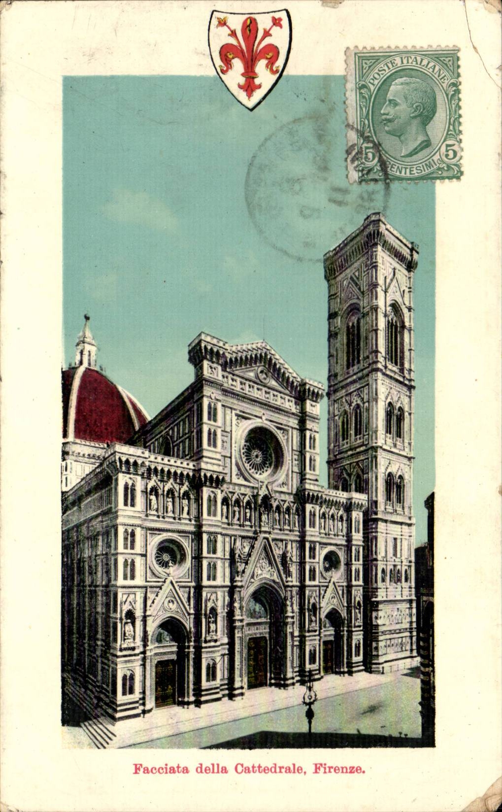 CPA Italie Italie Facciata della cattedrale Firenze