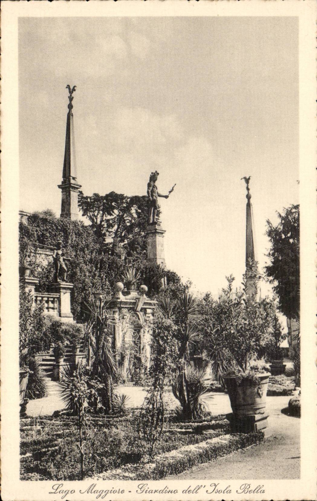 CPA Italie Italie Lago Maggiore Giardino dell Isola Bella