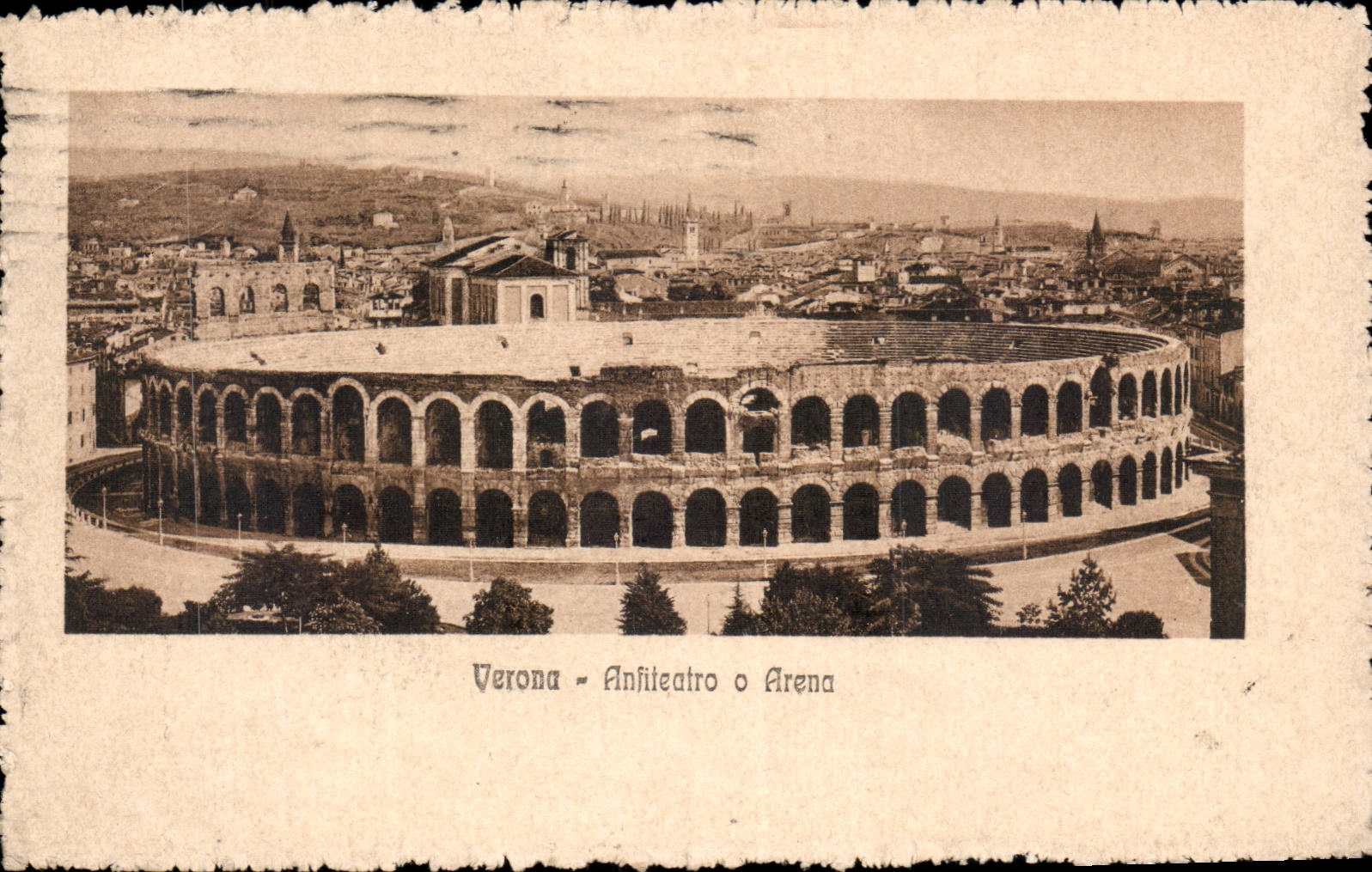 CPA Italie Italie Verona Anfiteatro o Arena