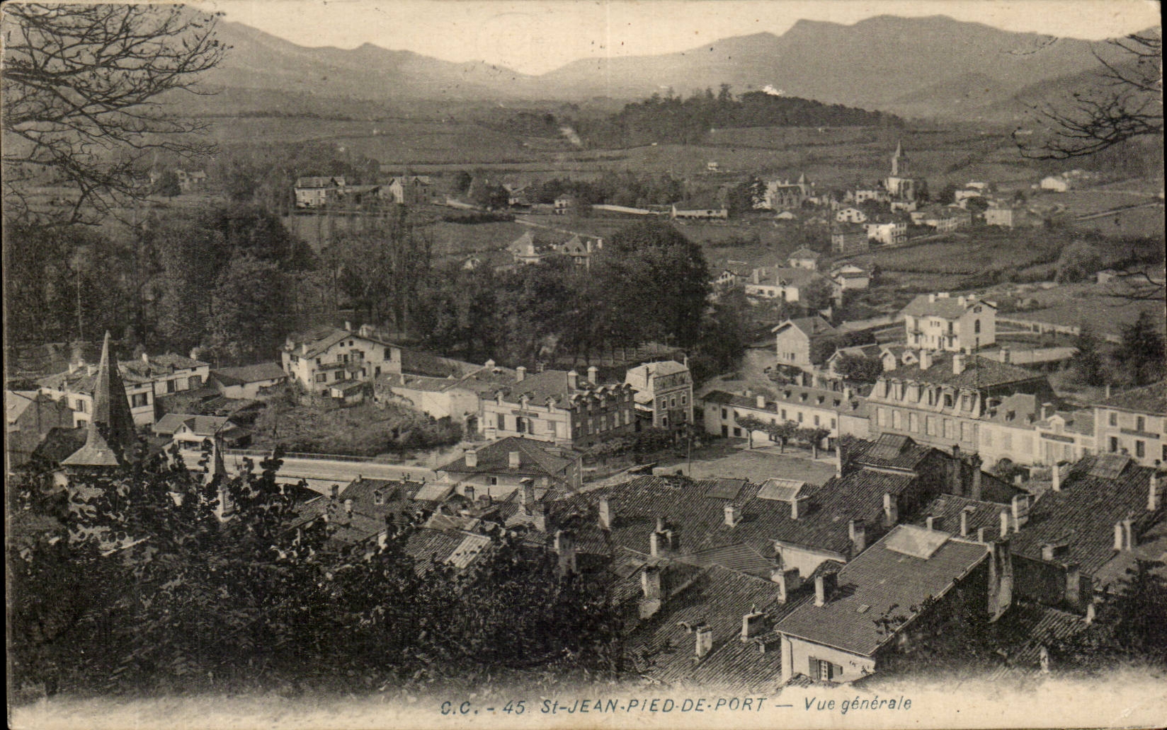 St-Jean-Pied-de-Port — Allgemeiner Blick — C.C. 45