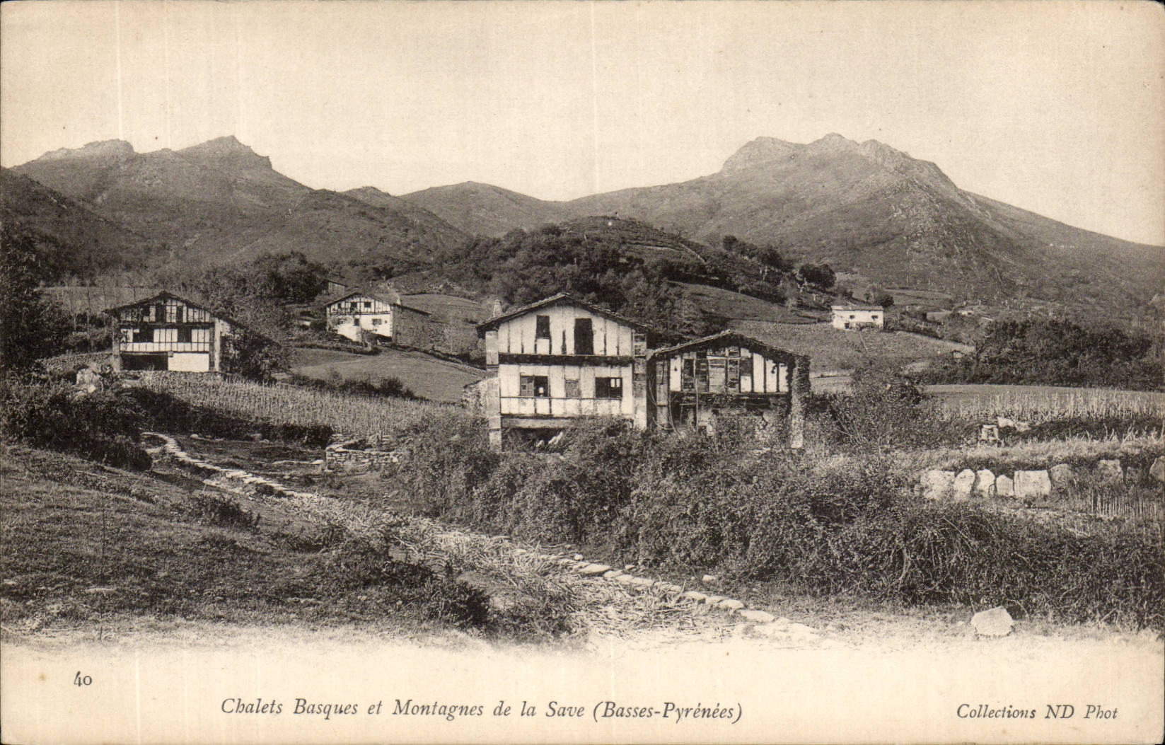 Châtalets Basques et Montagnes de la Save (Basses-Pyrénées) — Collections ND Phot, n°40