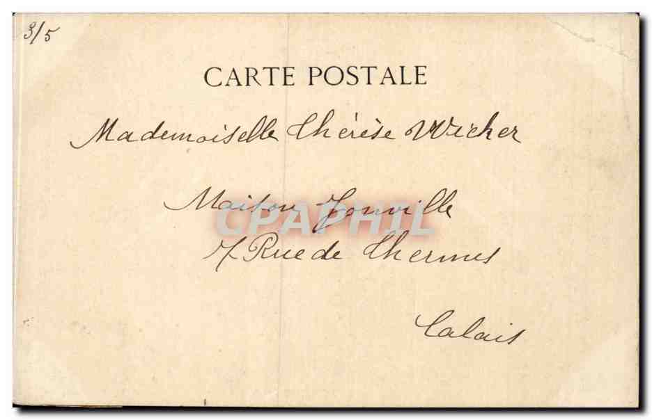 CPA 14 Juillet 1790 Revolution Francaise — Verso