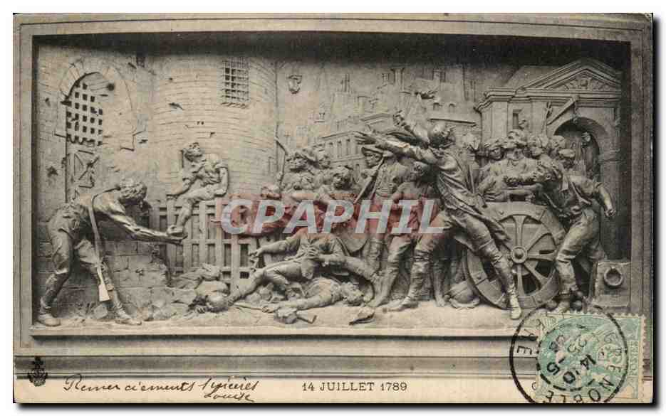 CPA 14 Juillet 1789 Revolution Francaise