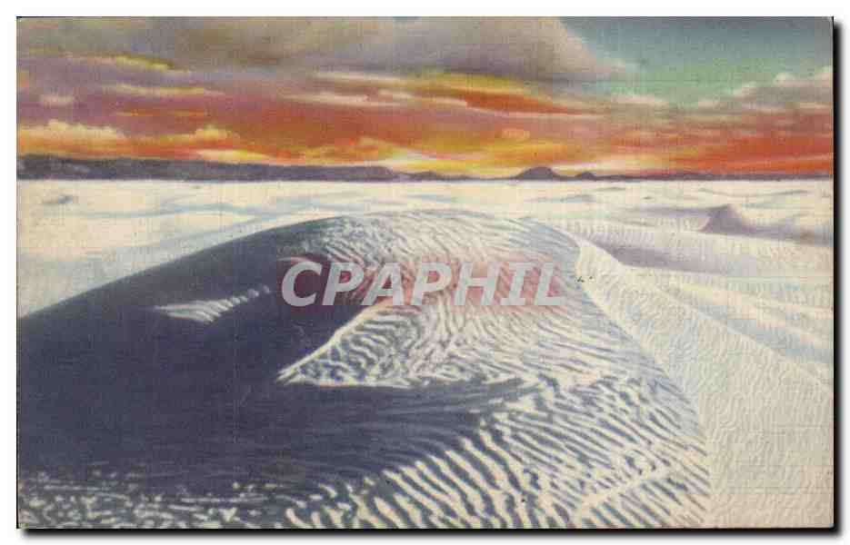 CPA Evening shadows on the great White Sands a National Monument near Alamogorbo NM