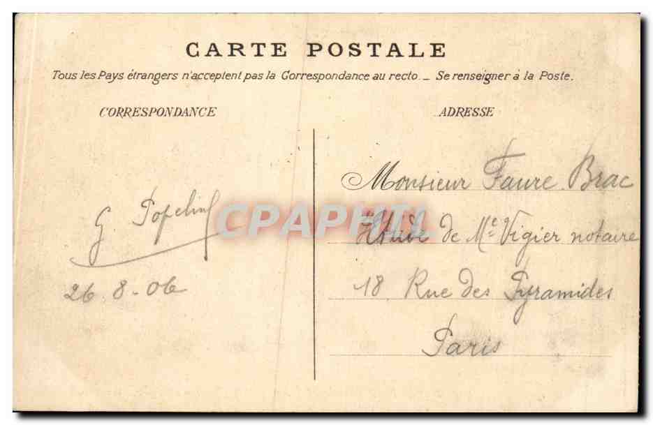 La Tartaruga (Gorges d'Apremont) — Foresta di Fontainebleau — editore Foresta di Fontainebleau, n° 398 — Verso
