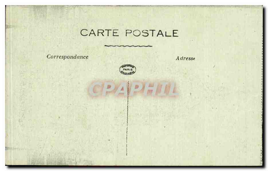 CPA Paris La grande roue Construite pour l'exposition de 1900 — Rückseite