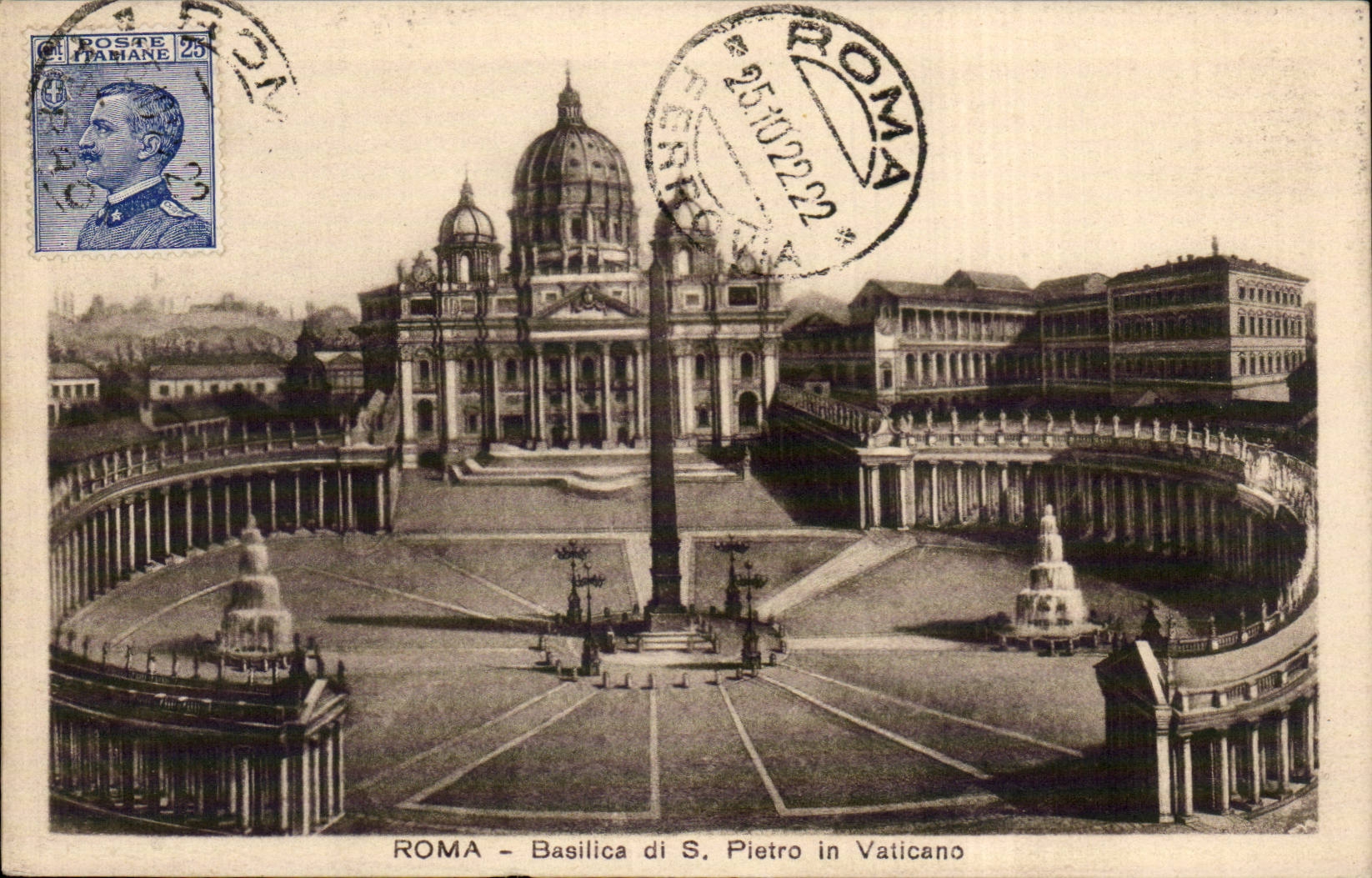 CPA Italie italia Roma Basilica di S Pietro in Vaticano