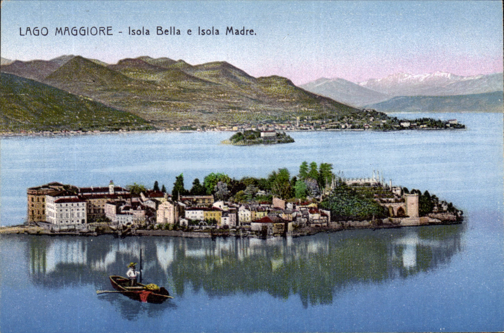 CPA Italie italia Lago Maggiore Isola Bella e isola Madre