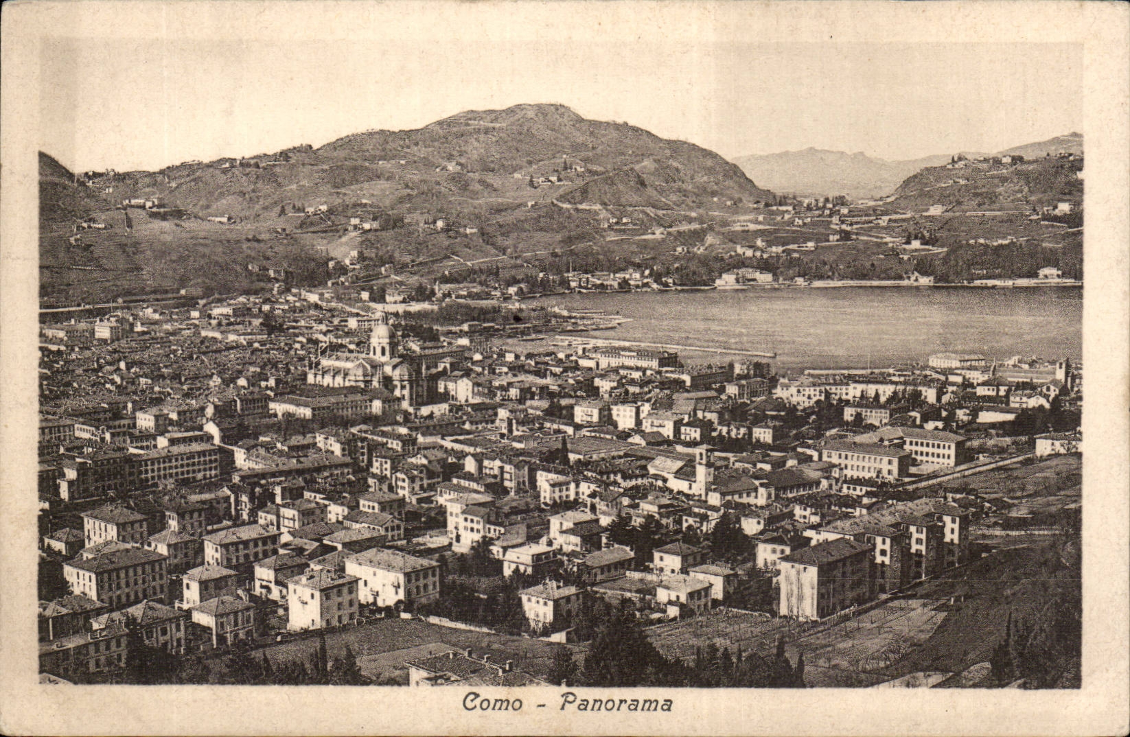 CPA Italie italia Como Panorama
