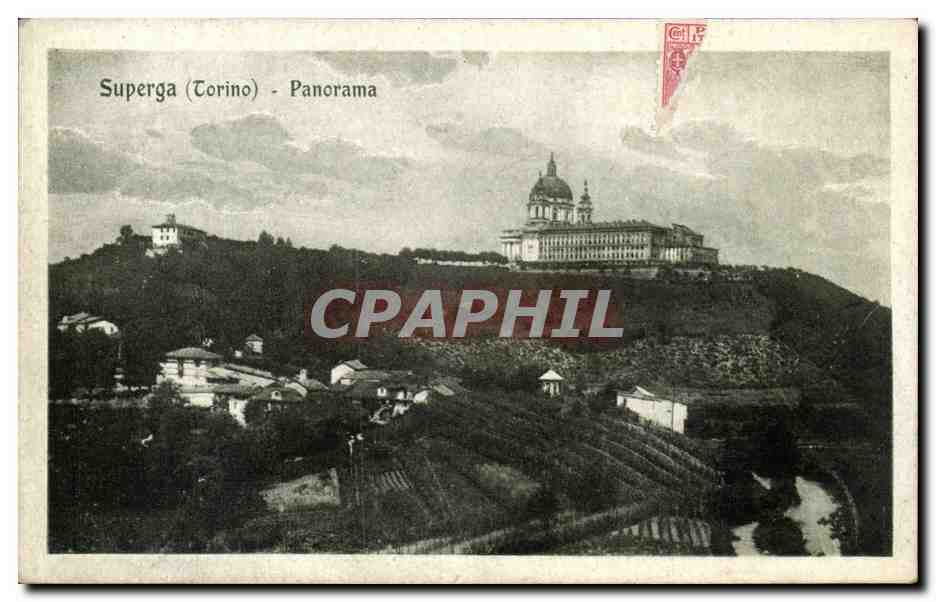 CPA Italie italia Superga Panorama