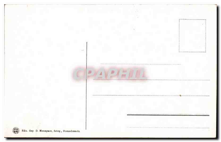 CPA Italie italia San Remo Corso Imperatrice — Rückseite