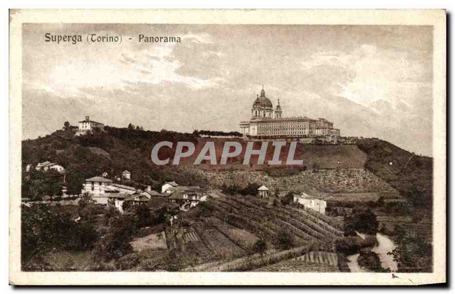 CPA Italie italia Isola Superga Panorama