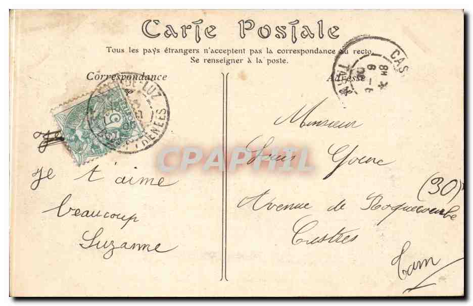 Saint-Jean-de-Luz — Le Grand Casino — ND Phot — Verso