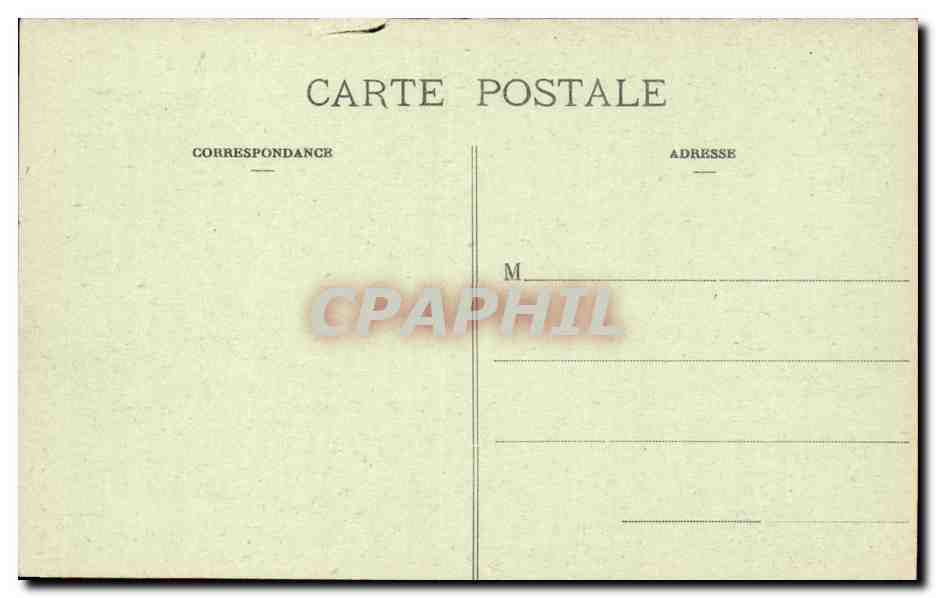 CPA Environs de Tardets Ste Engrace Le Ravin pecheur — Back