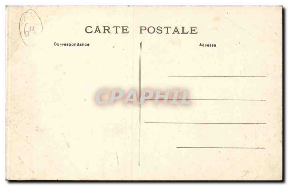 Bayonne - Hôtel de Ville et la Place d'Armes — éditeur inconnu, n° 23 — Rückseite