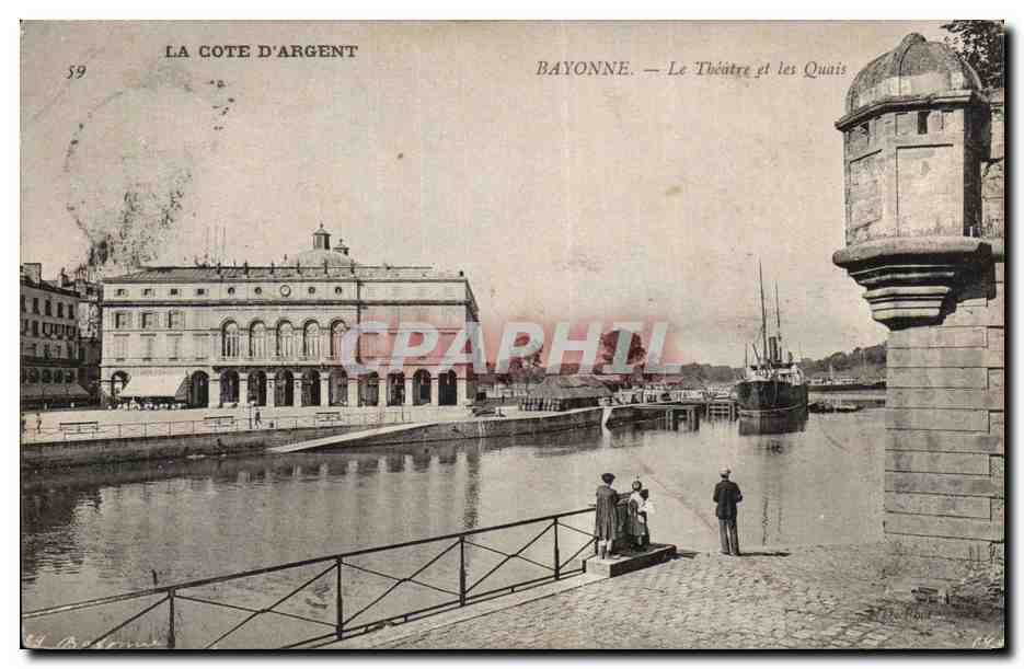 BAYONNE — Le Théâtre et les Quais — CAPHIL