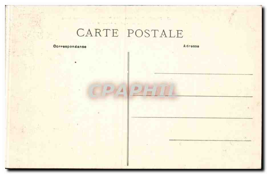 CPA Biarritz Le rocher de l'observatoire et de la loge du theatre — Verso