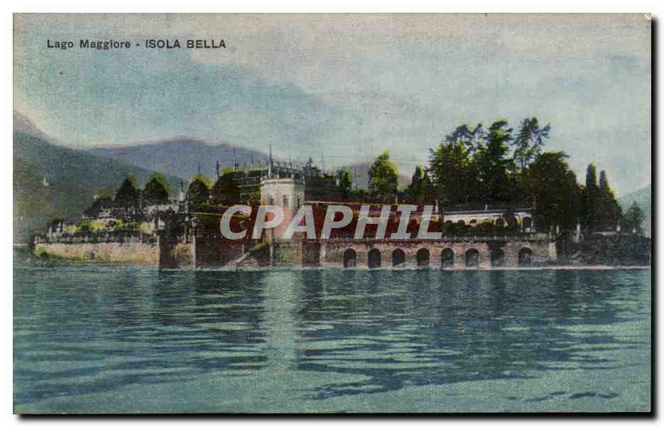 Italie Italia Lago Maggiore Isola Bella