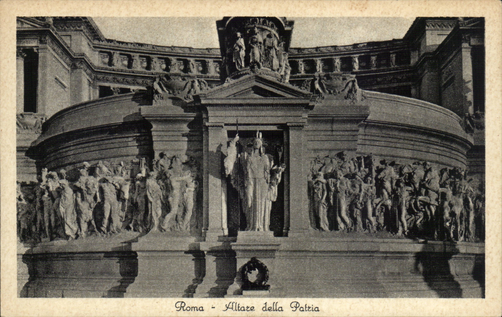 CPA Italie Italia Roma Altare della Palzia