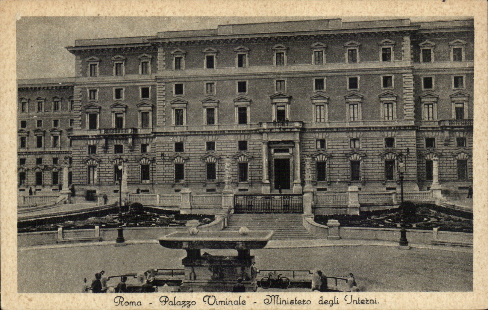 CPA Italie Italia Roma Palazzo Viminale Ministero degli interni