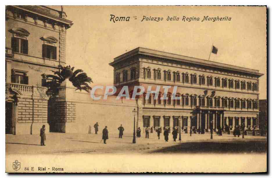 CPA Italie Italia Roma Palazzo della Regina Margherita