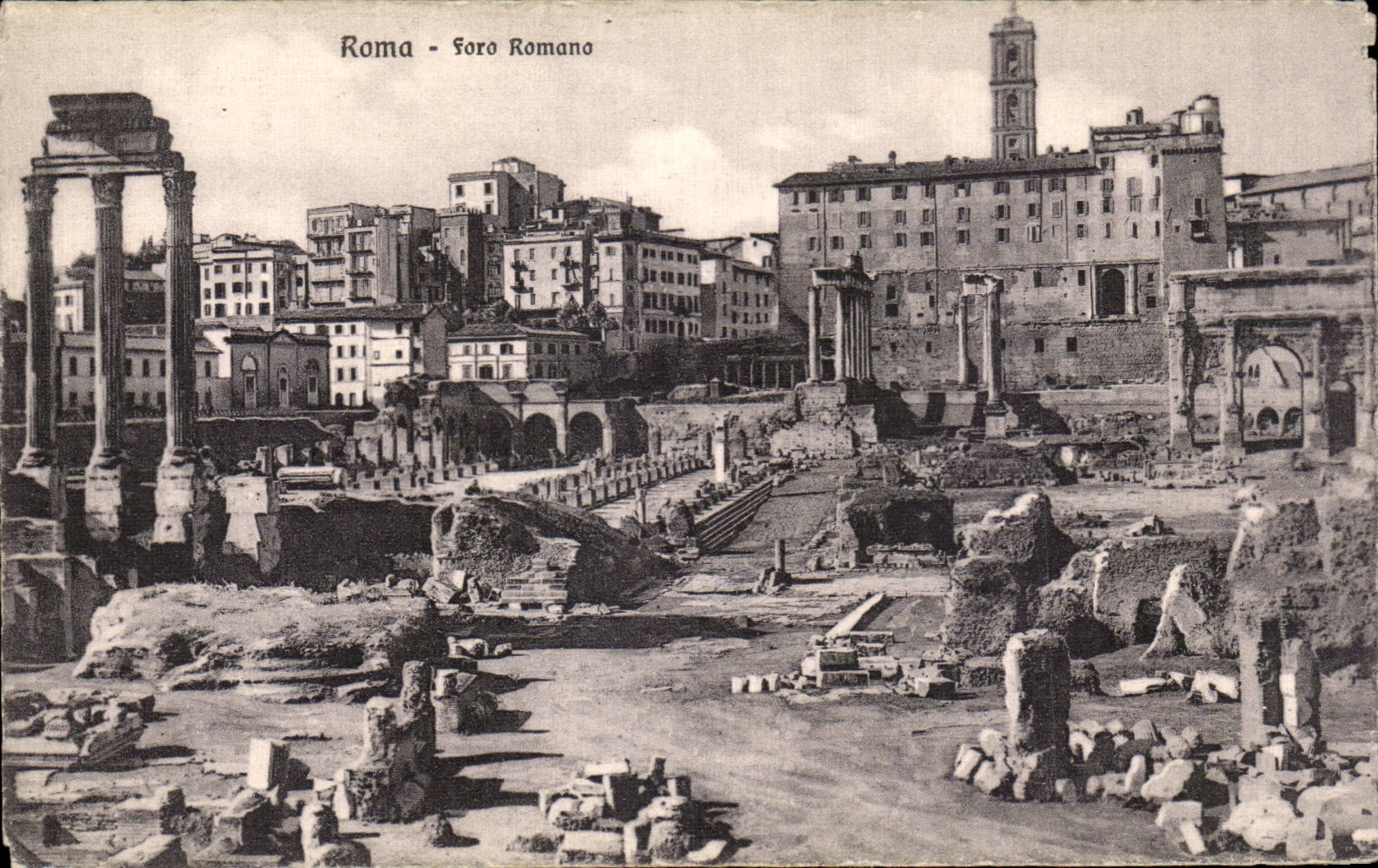 CPA Italie Italia Roma Foro Romano