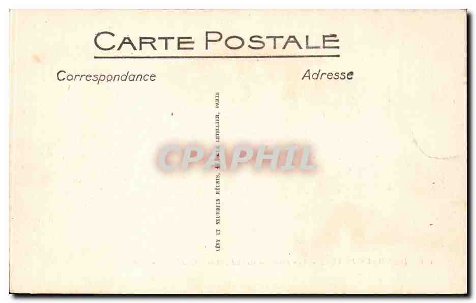 CPA Hendaye Vue prise du grand hotel Eskulduna — Rückseite