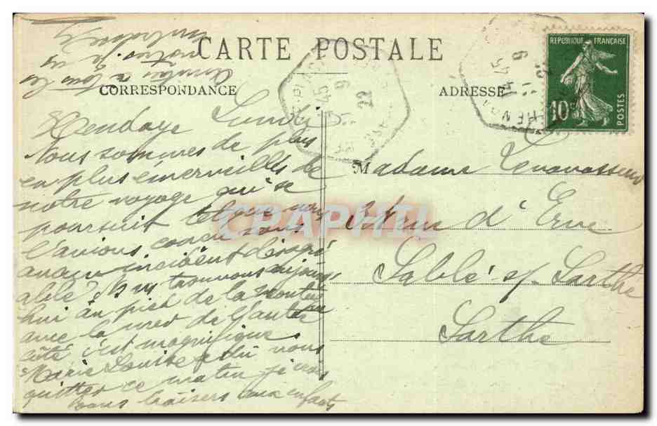 Panorama de Fontarabie, Hendaye, Saint-Jean-de Luz, de la Côte d'Argent — Phototypie Marcel Delboy, Bordeaux, n°28 — Reverso