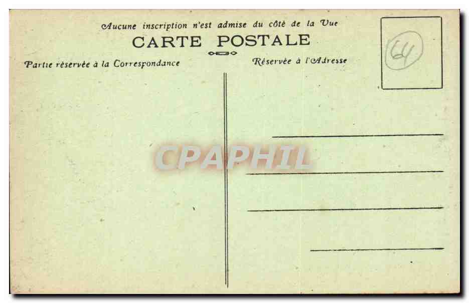 Le Casino de la Plage (style Maure) et l'Hôtel Eskualduna, vus de la Plage — Phototypie Marcel Delboy, Bordeaux, n° 156 — Reverso