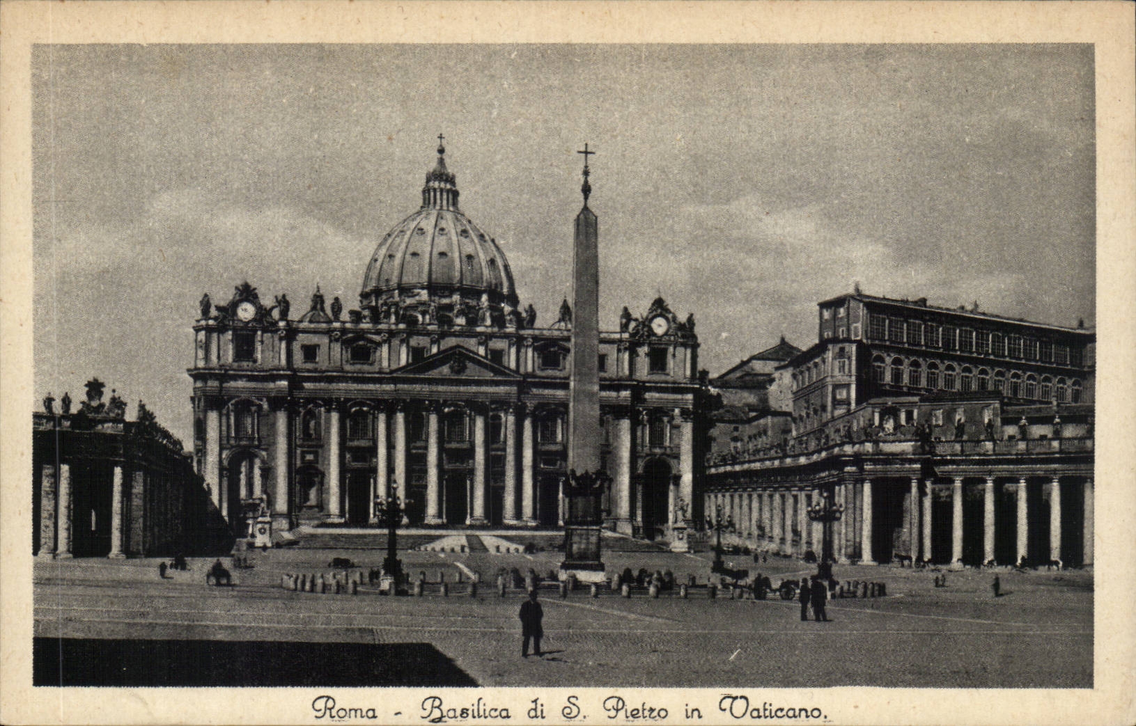CPA Italie Italia Roma Basilica di S Pietro in Vaticano