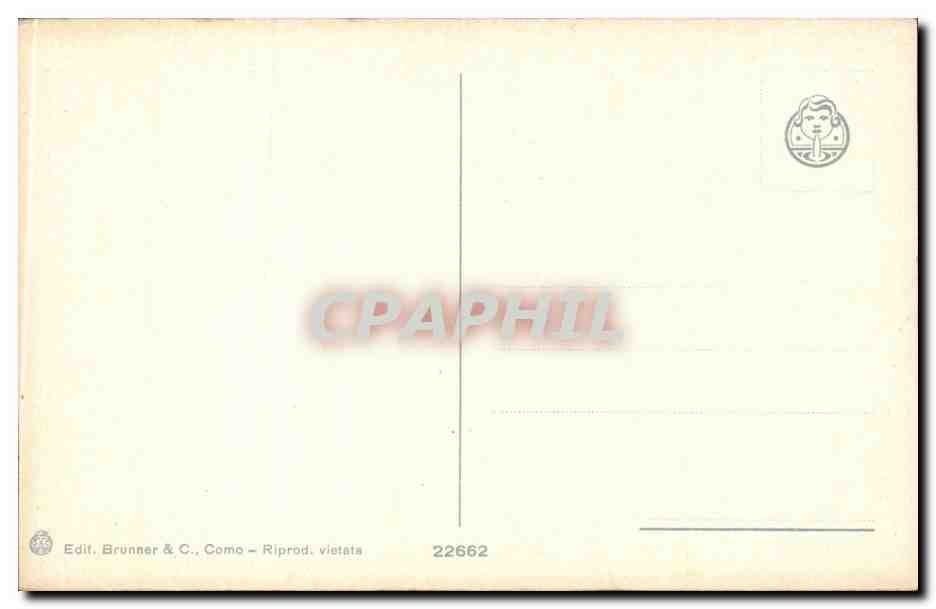 CPA Italie Italia San Remo Corso Umberto — Rückseite