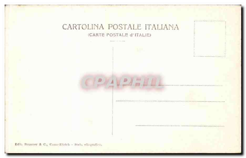 CPA Italie Italia Roma S Giovanni in Laterano — Rückseite