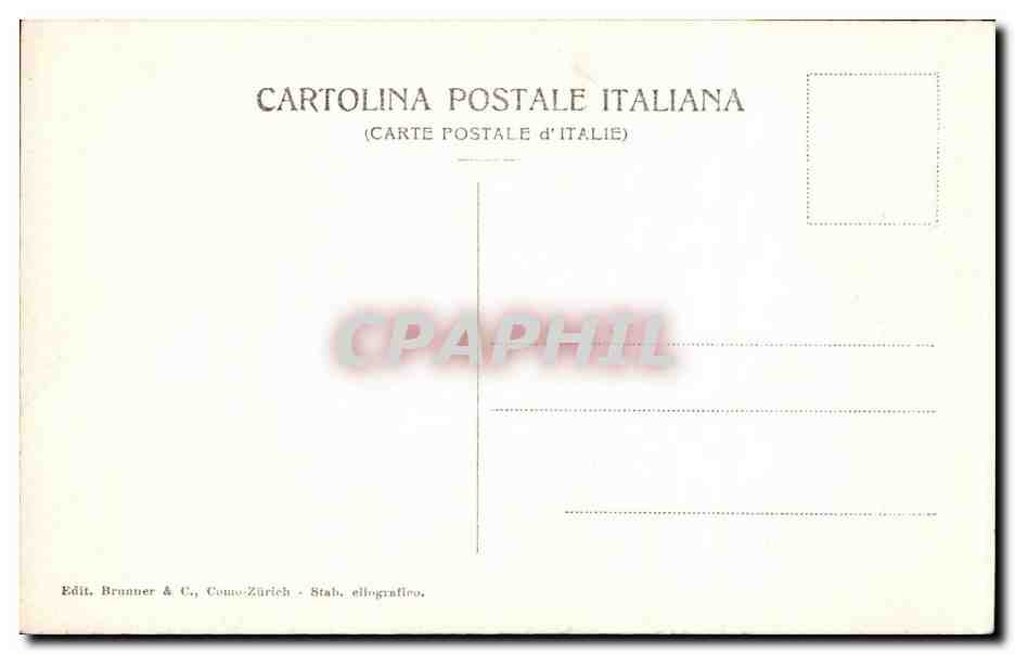 CPA Italie Italia Roma Catacombe di S Calisto sulla Via Appia Cappella di Cornello Vescova di Cartagine — Rückseite