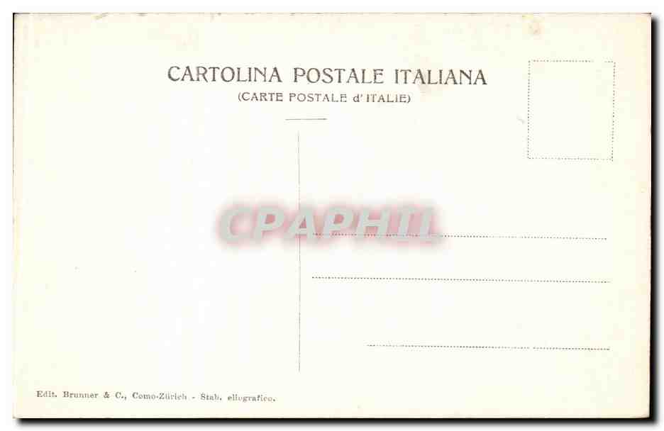 CPA Italie Italia Roma Scala Santa — Rückseite