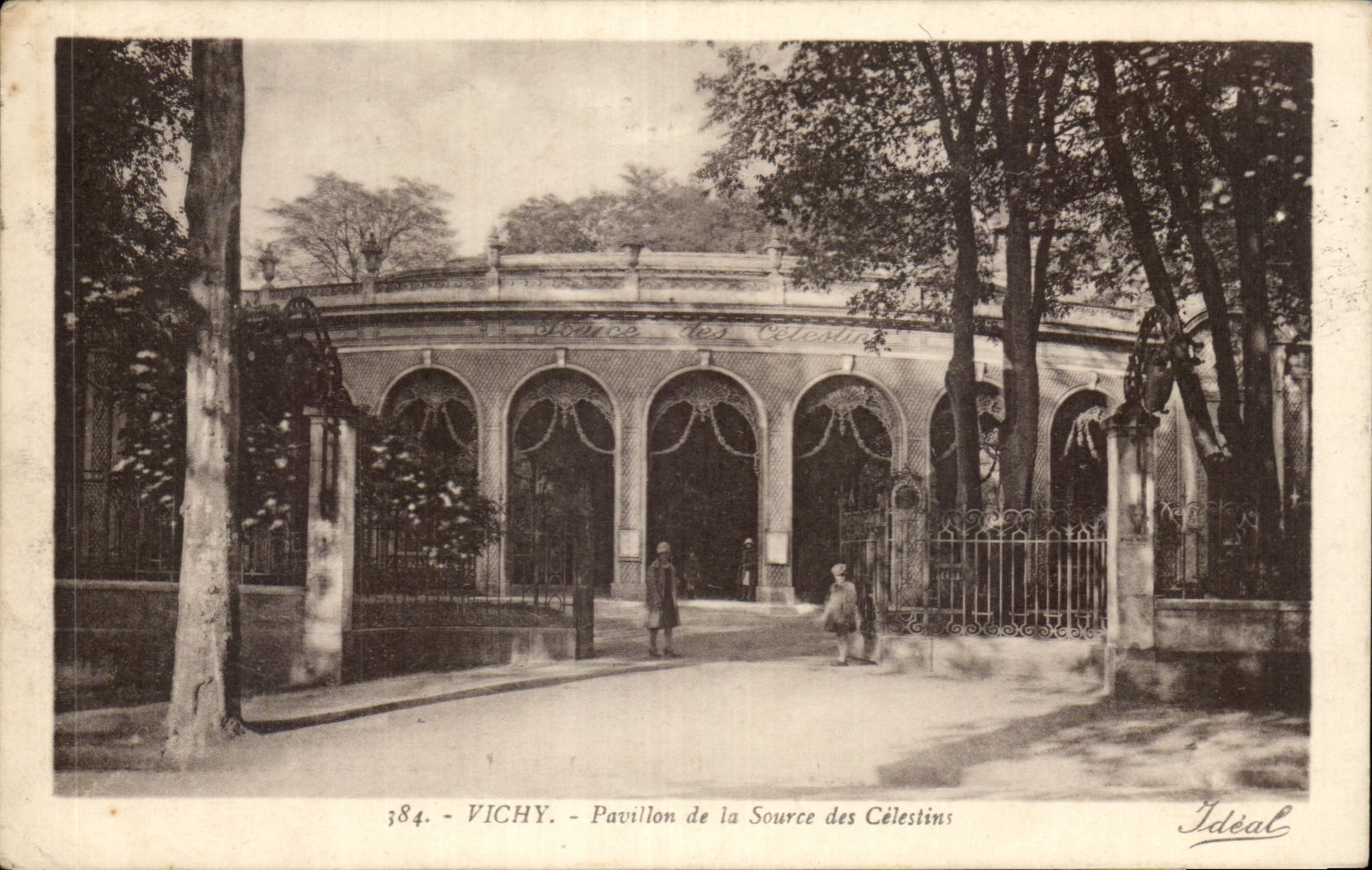 CPA Vichy Pavillon de la source des Celestins