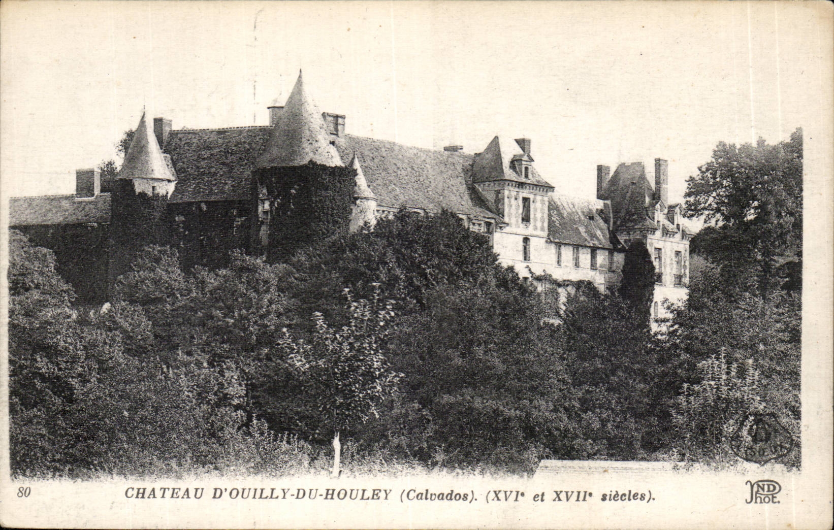 CPA Chateau d'Ouilly du Houlry 