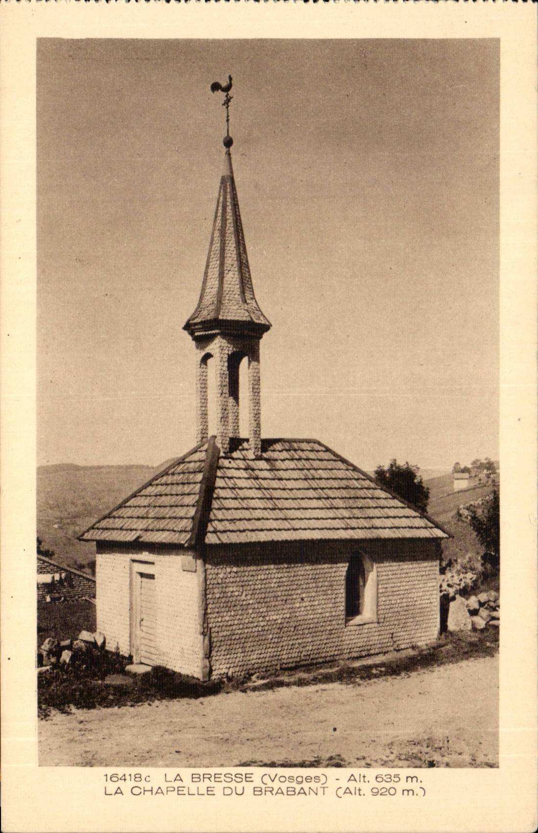 CPA La Bresse La chapelle de Brabant alt 920m