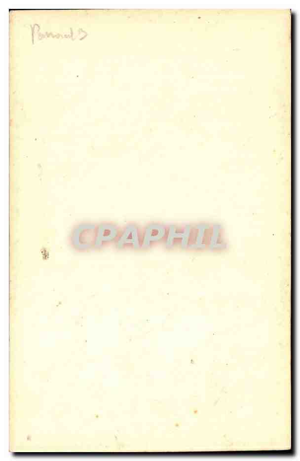 CARTE PHOTO Jeune femme souriante Bordeaux — Back