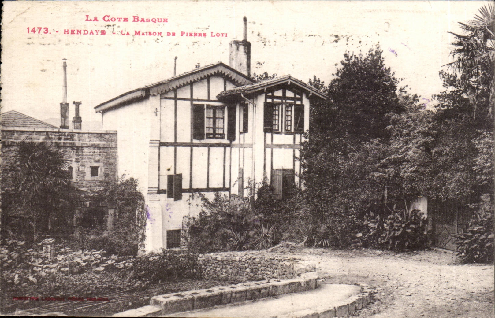 CPA Hendaye La maison de Pierre Loti