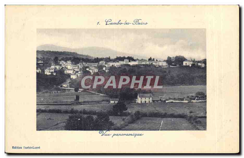 Cambo-les-Rains — Vue panoramique — Édition Darhé-Larré, n°1