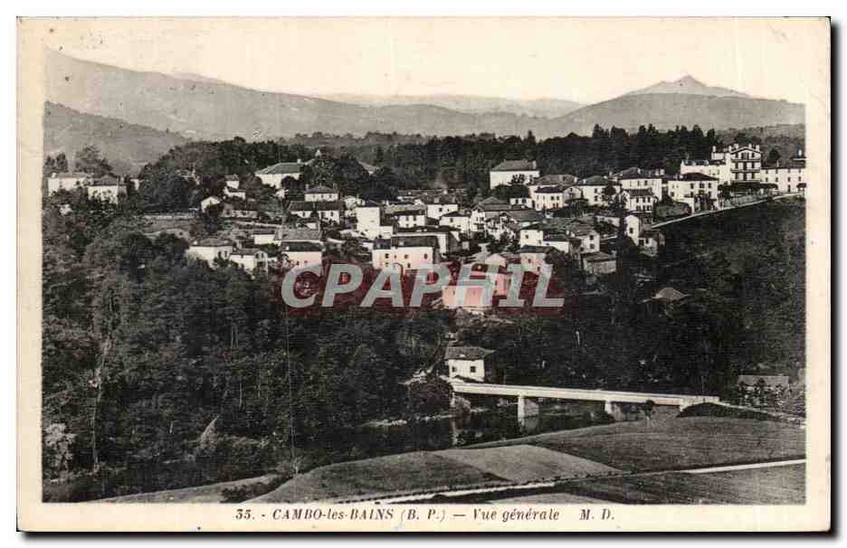 CPA Cambo les Bains Vue generale