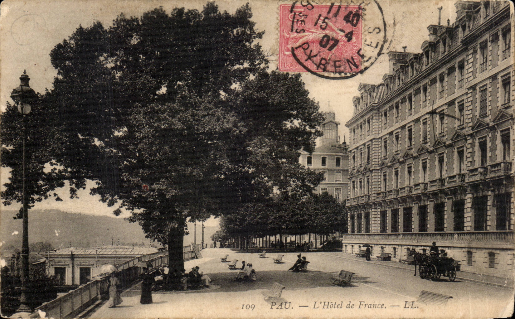 CPA Pau Hotel de France
