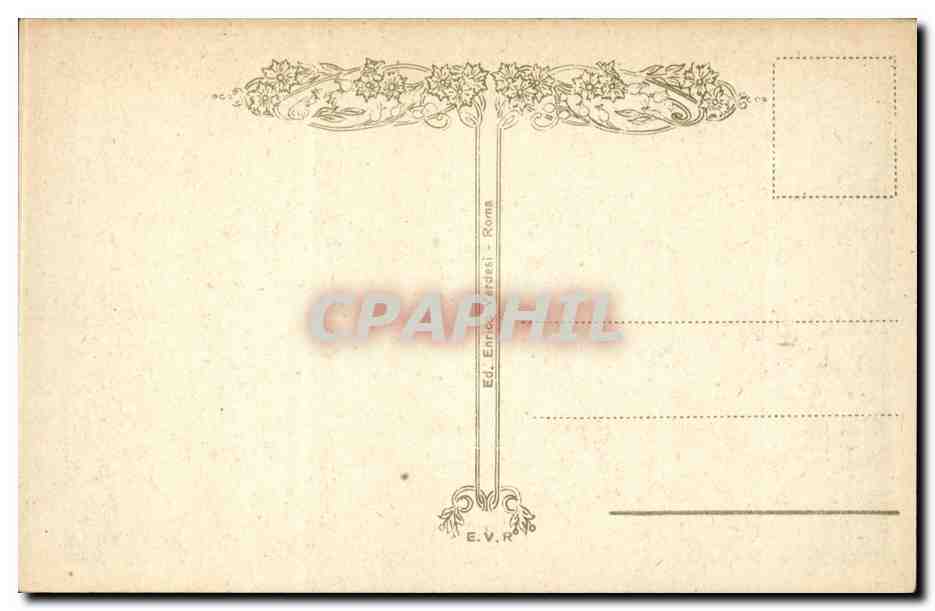 CPA Italie Italia Roma S Maria del Popolo vista dal Pincio — Rückseite