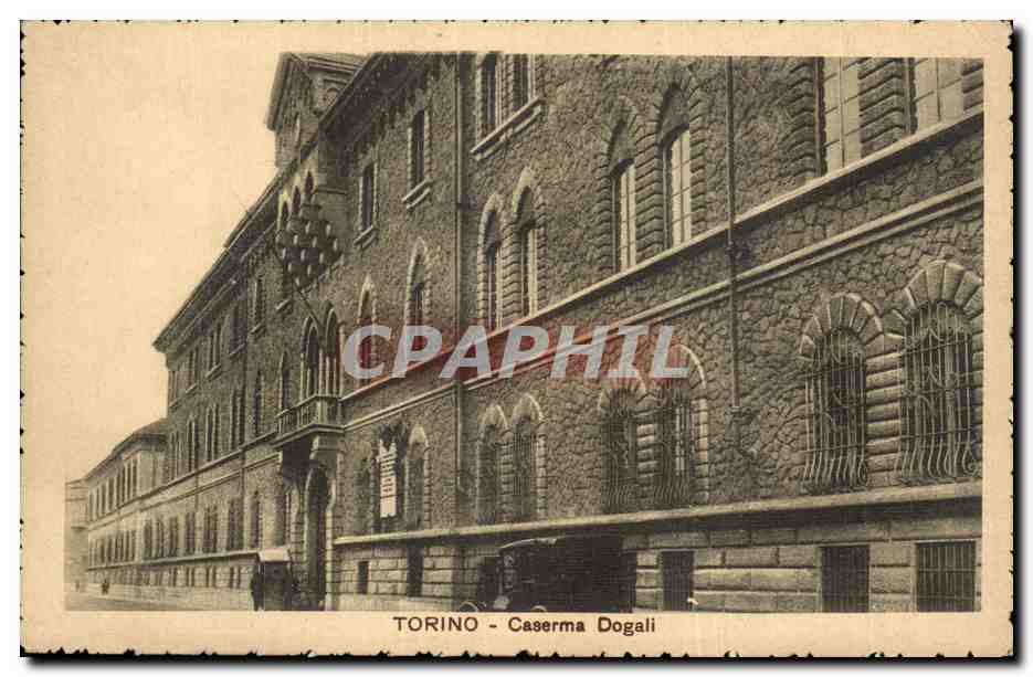 CPA Italie Italia Torino Caserna Dogali