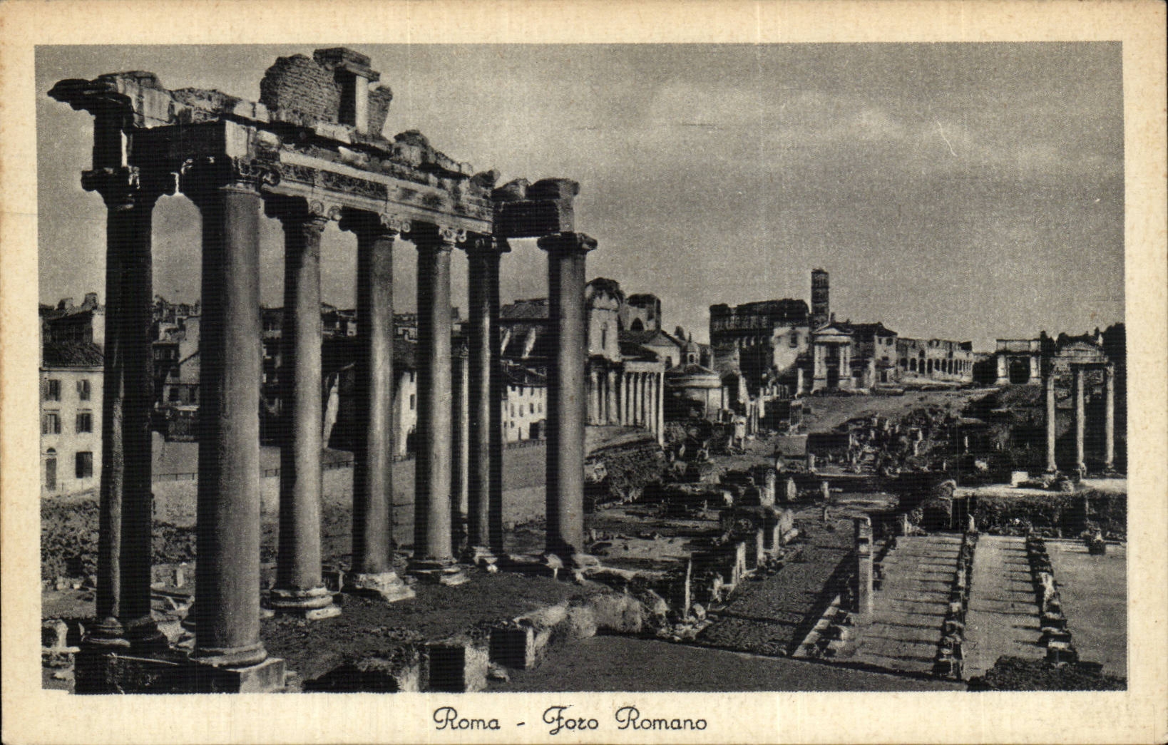 CPA Italie Italia Roma foro Romano