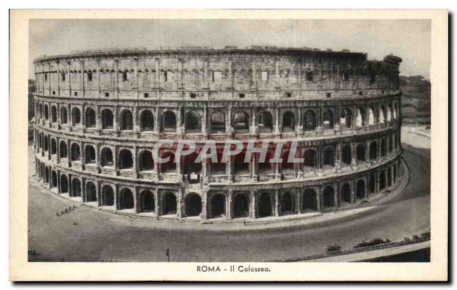 CPA Italie Italia Roma Il Colosseo