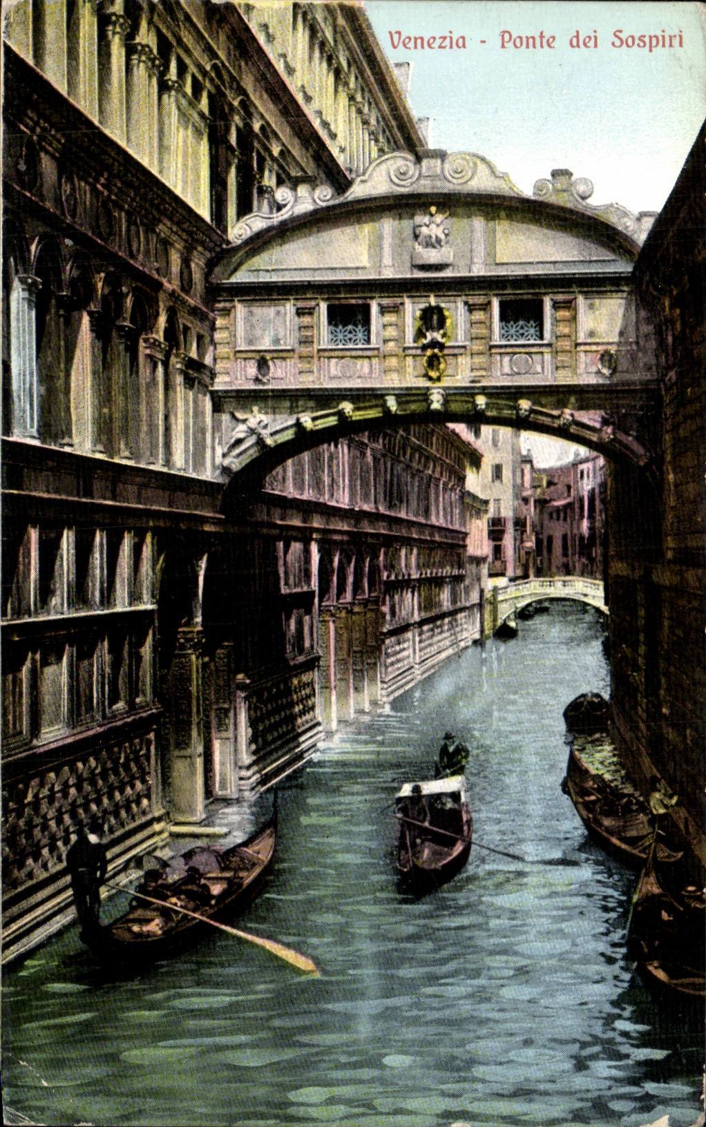 CPA Italie Italia Venezia Ponte di Sospiri