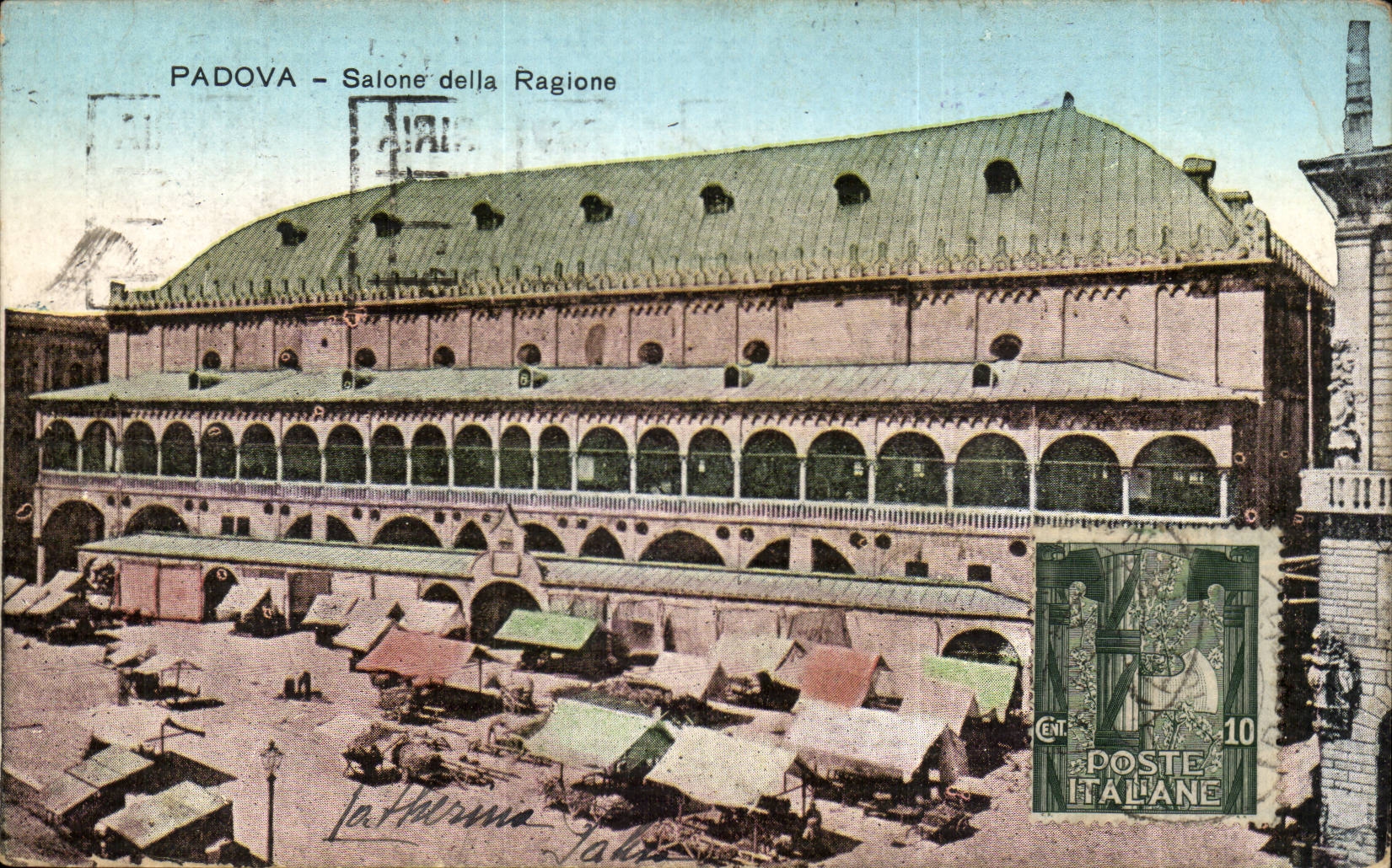 CPA Italie Italia Padova Salone della Ragione