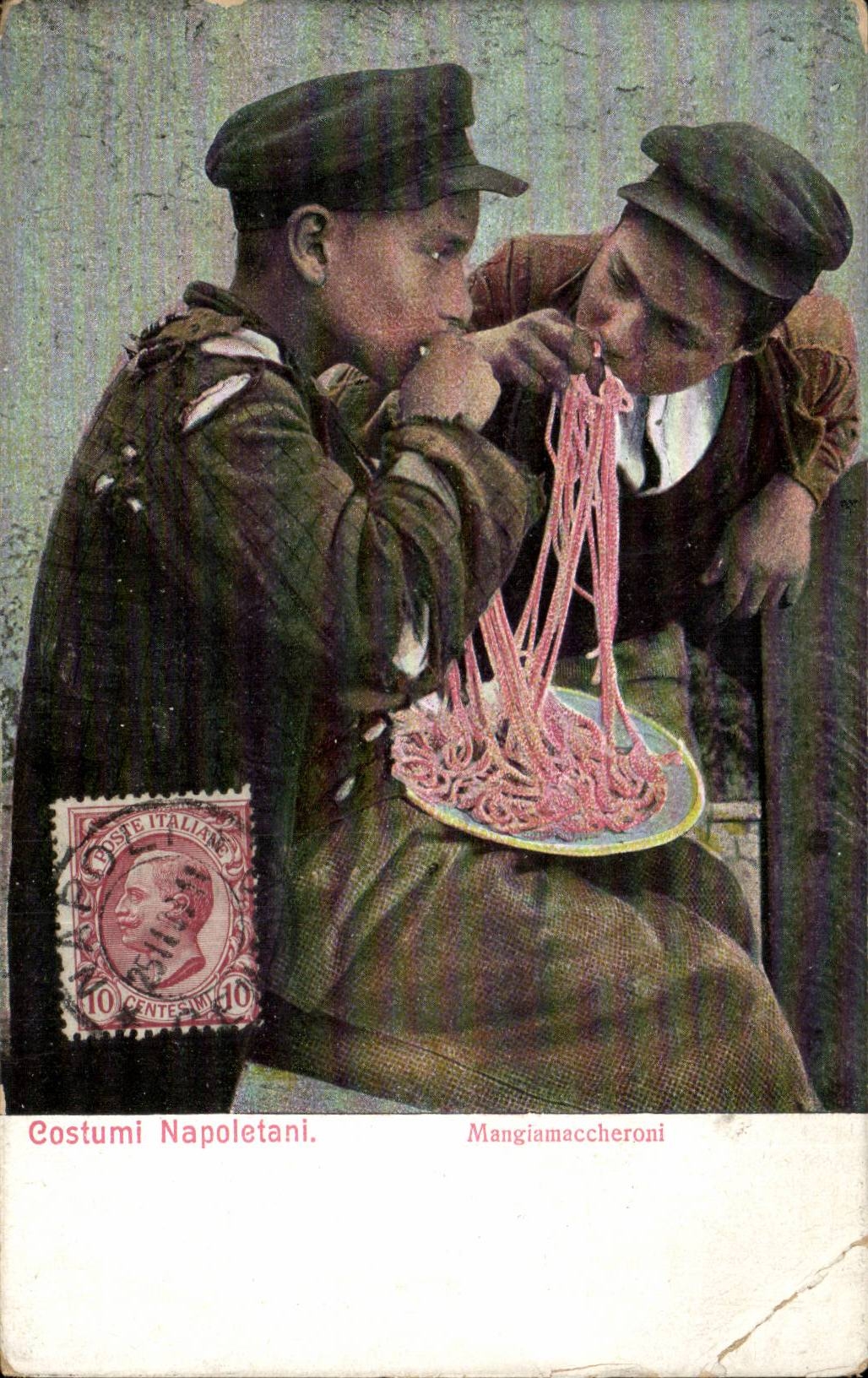 CPA Italie Italia Costumi Napoletani 