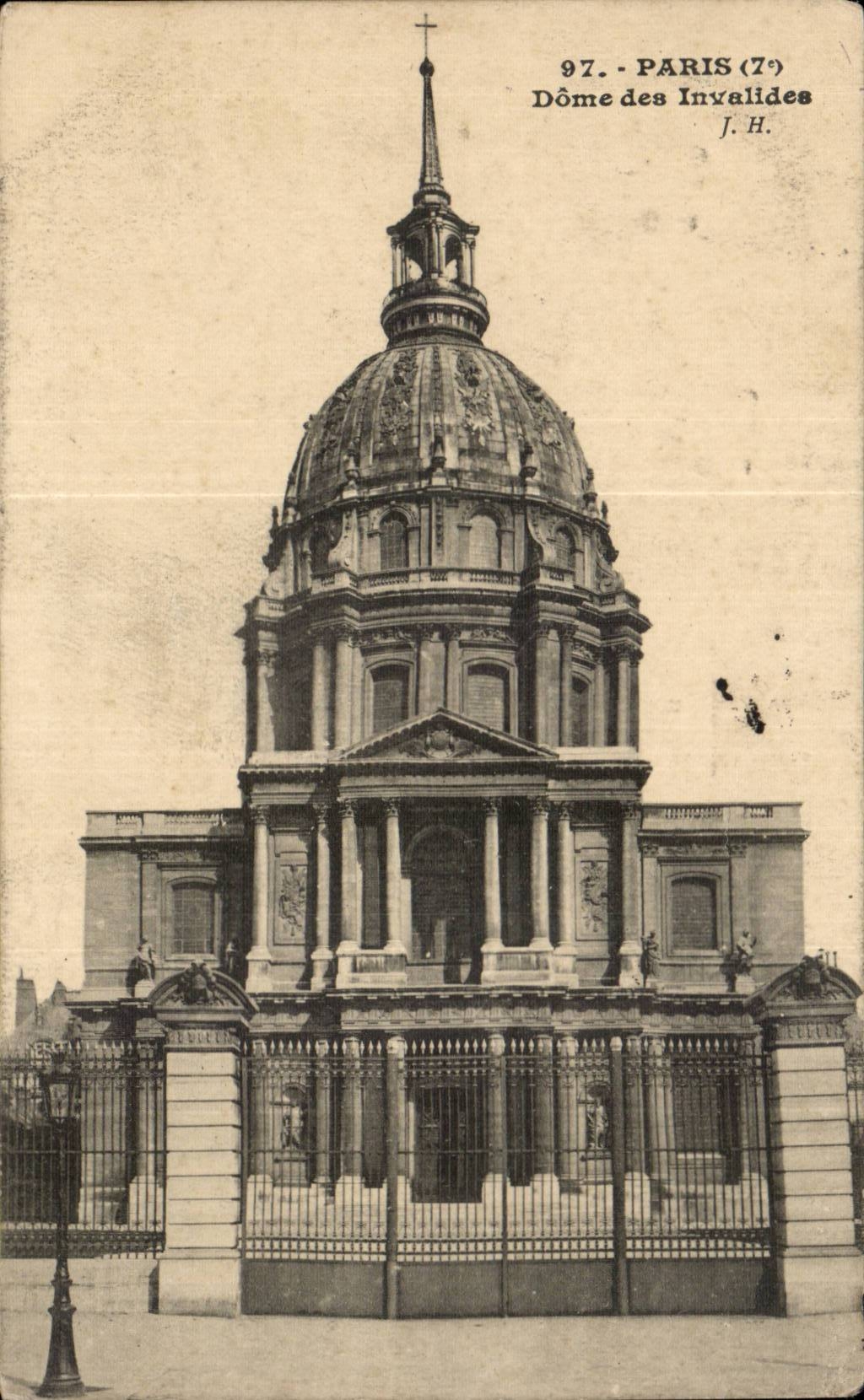 CPA Paris Dome des Invalides